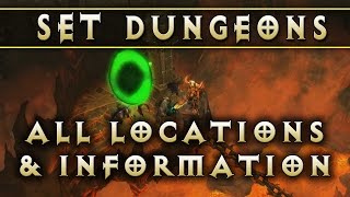 Diablo 3  Set Dungeon Locations Patch 24 [upl. by Sobmalarah]