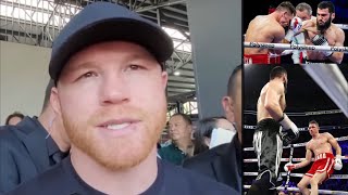 “Beterbiev is a Bigger CHALLENGE than Bivol”— Canelo Alvarez Reacts to Undisputed Fight at 175 lbs [upl. by Ramedlaw]