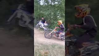 WYBUCH SILNIKA NA ZAWODACH YAMAHA enduro explode korba [upl. by Astrea]