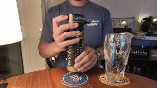 Pouring amp Trying Guinness Nitrosurge [upl. by Parthen]