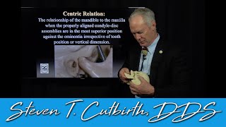 Fundamentals of Occlusion  Dental Minute with Steven T Cutbirth DDS [upl. by Malet566]