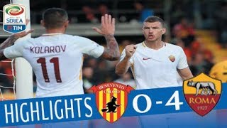 Benevento  Roma 04  Highlights  Giornata 5  Serie A TIM 201718 [upl. by Loferski340]