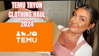 NEW TO TEMU CLOTHING AND FASHION  TEMU TRY ON CLOTHING HAUL  HOTMESS MOMMA VLOGS [upl. by Beasley]