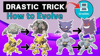 DRASTIC TRICKPokemon DiamondampPearlHGSS  How to Evolve MachokeKadabraHaunter amp Graveler [upl. by Dyun]