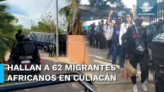 Localizan a 62 migrantes africanos en Culiacán Sinaloa [upl. by Aitam297]