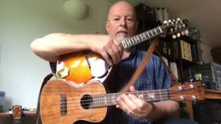 Play ukulele in mandolin tuning 5ths GDAE [upl. by Francois]