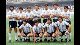 1986 Argentina 32 Germany  The second Argentine World Champion  GOALS [upl. by Reivax232]