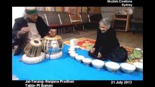 Unpluged JalTarang by Ranjana Pradhan and Tabla by Pandit Suman [upl. by Hebel391]