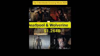 Top 5 Highest Grossing Movies of 2024 You MUST Watch hollywoodmovies highestgrossingmovies short [upl. by Orfinger712]