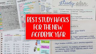 BEST STUDY HACKS for the New session [upl. by Dduj760]