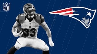 Rex Burkhead Welcome to the New England Patriots  NFL  Free Agent Highlights [upl. by Kcirdehs]