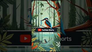 Why Kingfishers Risk Their Lives 🐦💧shortsviral kingfisher [upl. by Yelssew]