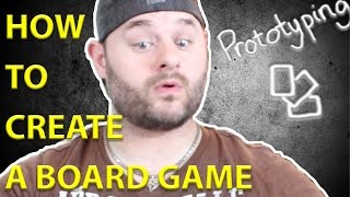 How to Create a Board Game  Creating Your First Prototype [upl. by Ahsinav]