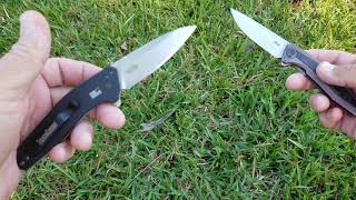 ZT 20CV vs Kershaw M390 round 2 fine and working edge testing [upl. by Okimuk820]