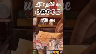 Lets pack an order with me🐰🛍️ kawaii  \\ asmr [upl. by Atsyrk489]