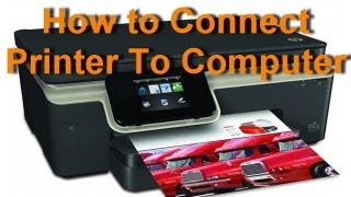 HP Deskjet Ink Advantage 2515  Connect Printer To Computer  Preview [upl. by Joo127]