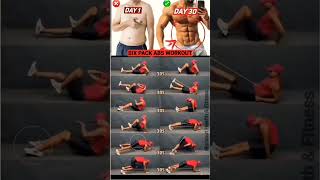 🏋️30 din 🏋️mein 🏡 ghar 🏡 per hi six pack banaen is wali exercise se😱😱 [upl. by Nelsen72]