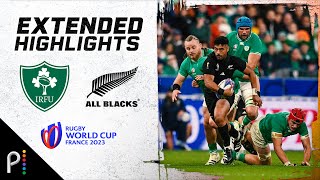 Ireland v New Zealand  2023 RUGBY WORLD CUP EXTENDED HIGHLIGHTS  101423  NBC Sports [upl. by Lechar]