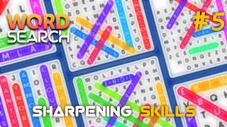 Word Search  Stage 5  Sharpening Skills [upl. by Sonitnatsok]