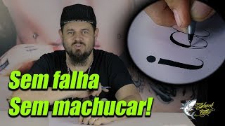 Como melhorar suas tatuagens escritas parte 2  Preenchimento [upl. by Bloem935]