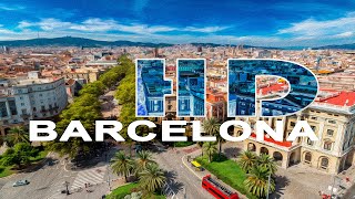 BARCELONA  CATALONIA  SPAIN  A TRAVEL TOUR  HD 1080P [upl. by Rhyner]