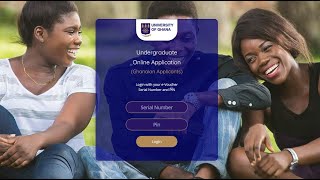 How to Apply Online to University of Ghana for admissions [upl. by Ynnot]