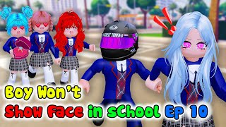 💖 HANDSOME Boy Wears Helmet WONT Show FACE in School Ep 10 👉 Roblox School Love Story [upl. by Powel668]