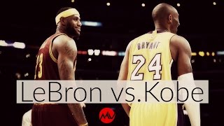 Kobe Bryant vs LeBron James [upl. by Nonnelg752]