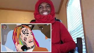 Reacting To 6ix9ine In Prison FILNOBEP Cartoon [upl. by Ygiaf415]