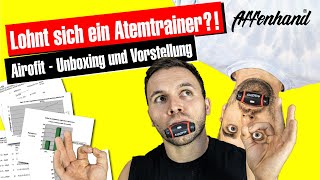 Airofit  Was bringt ein Atemtrainer beim Sport  Unboxing Affenhand® [upl. by Salsbury]