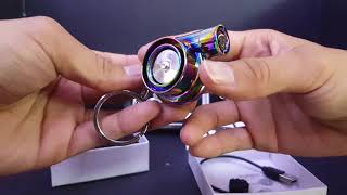 Lighter turbo keychain from JC fitment unboxing amp functions video [upl. by Lanos]