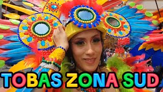 TOBAS ZONA SUD  CARNAVAL DE ORURO 2024 [upl. by Goulder651]