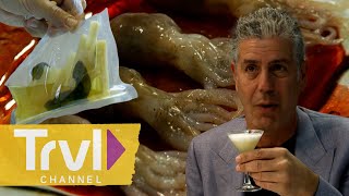 A Final Meal with an AllStar Chef at El Bulli  Anthony Bourdain No Reservations  Travel Channel [upl. by Hannibal]