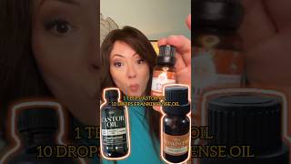 BEAUTY ROUTINE USING CASTOR OIL AND FRANKINCENSE ON YOUR FACE castoroil frankincense beautytips [upl. by Savihc562]