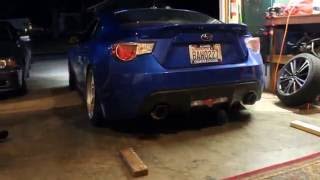 BRZ TOMEI UELINVIDIA N1 CATBACK [upl. by Grewitz]