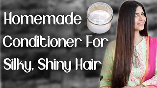 Homemade Conditioner for Silky Shiny Long HairChemical Free Natural Conditioner  Ghazal Siddique [upl. by Kryska]