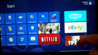 How to uninstall an app in the Microsoft Windows Surface Tablet [upl. by Trescha]