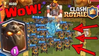 WOW CLASH ROYALE  САМАЯ БОЛЬШАЯ АРМИЯ АДСКИХ ГОНЧ [upl. by Balbinder610]