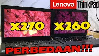 Perbedaan Lenovo ThinkPad X260 dengan X270 lenovothinkpad [upl. by Xer]