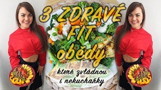 ZDRAVÉ RYCHLÉ OBĚDY včetně makroživin  Vaření se mnou🍴❤️ [upl. by Acirre]