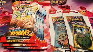 Pokémon surging sparks opening pokemon [upl. by Tierza]