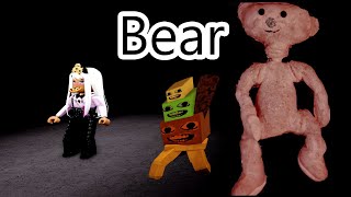 Survive the BEAR  Roblox Game [upl. by Moulden]