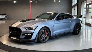 2022 Shelby GT500 Heritage Edition Carbon Fiber Track Pack W Painted Stripe “Golden Ticket” [upl. by Naesad]