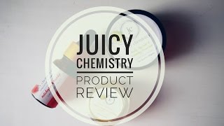 Juicy Chemistry Product Review  Eye Cream Cell Construction Serum amp Leave In Conditioner [upl. by Iatnahs]