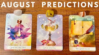 ✨🍀🔮 Your AUGUST 2023 Predictions ✨What Will Happen ✨Pick A Card Tarot [upl. by Eiliah]