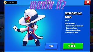 WE BOUGHT MISFORTUNE TARA  IS SHE WORTH IT  Brawl Stars [upl. by Icnan564]