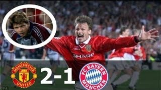 Manchester United vs Bayern Munich 21  UCL Final 1999  HD [upl. by Ecirtnom]