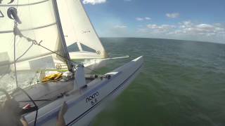 Nacra 58 Gopro Hero 3 [upl. by Maisie760]