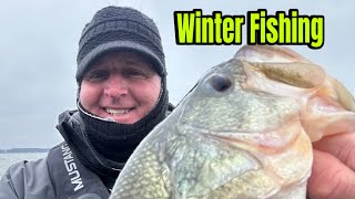 Advanced Winter Bass Fishing TechniquesLures And Strategies [upl. by Nnaarual270]