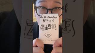 Learning how to make zines at ​⁠the American Bookbinders Museum zines books booktube fyp [upl. by Sholom33]